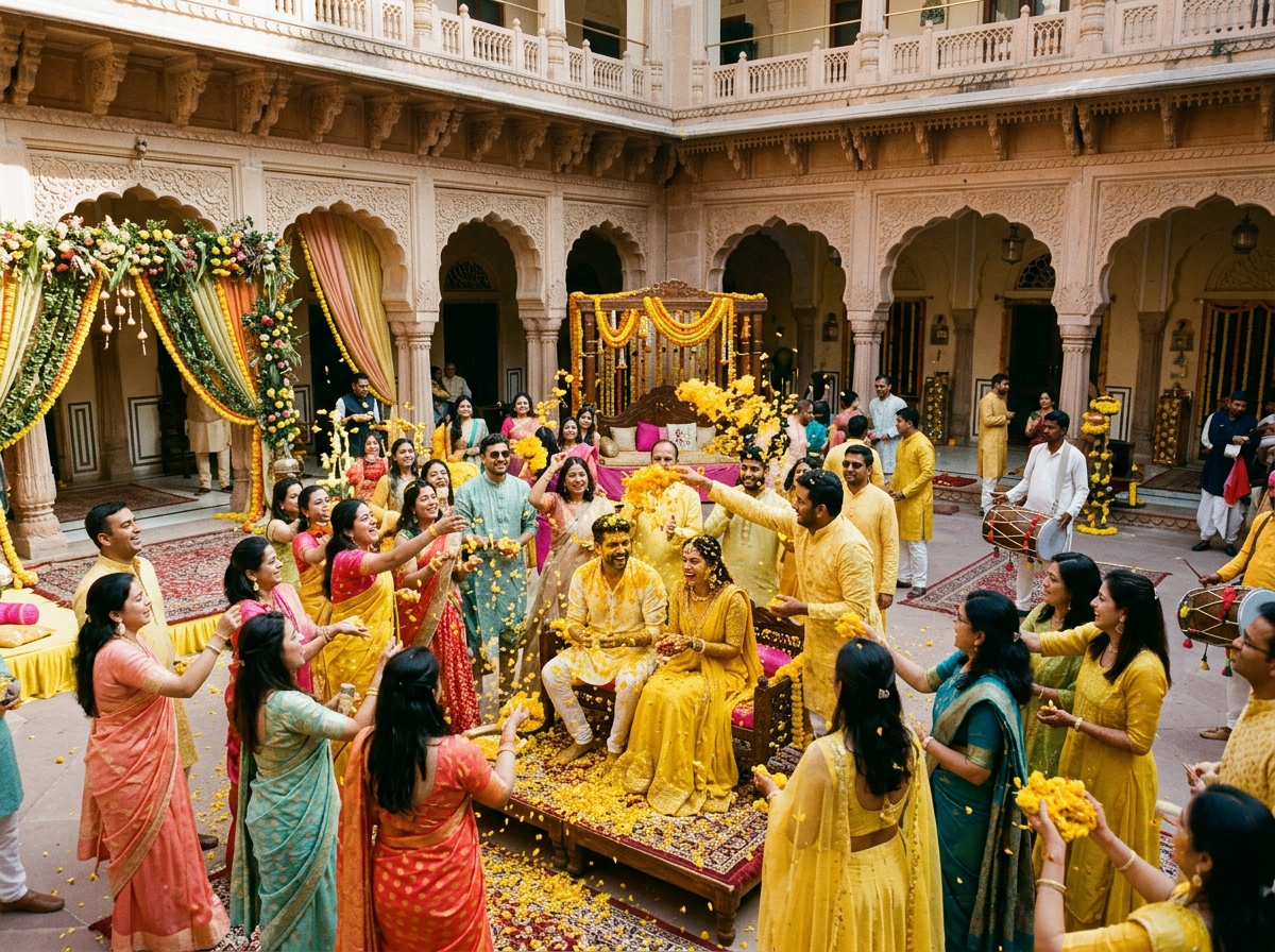 Multi-Event Wedding Timeline